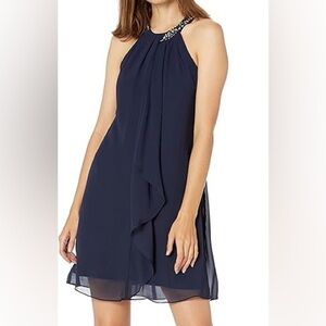 Calvin Klein Navy Cocktail Dress